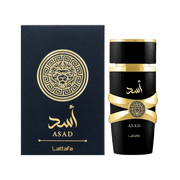 Lattafa Asad würziger Herrenduft mit Kaffee, Patchouli und Iris