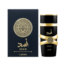 Lattafa Asad würziger Herrenduft mit Kaffee, Patchouli und Iris
