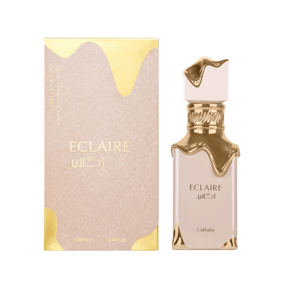 Lattafa Eclaire gourmand-süßer Damenduft mit Honig und weißen Blüten