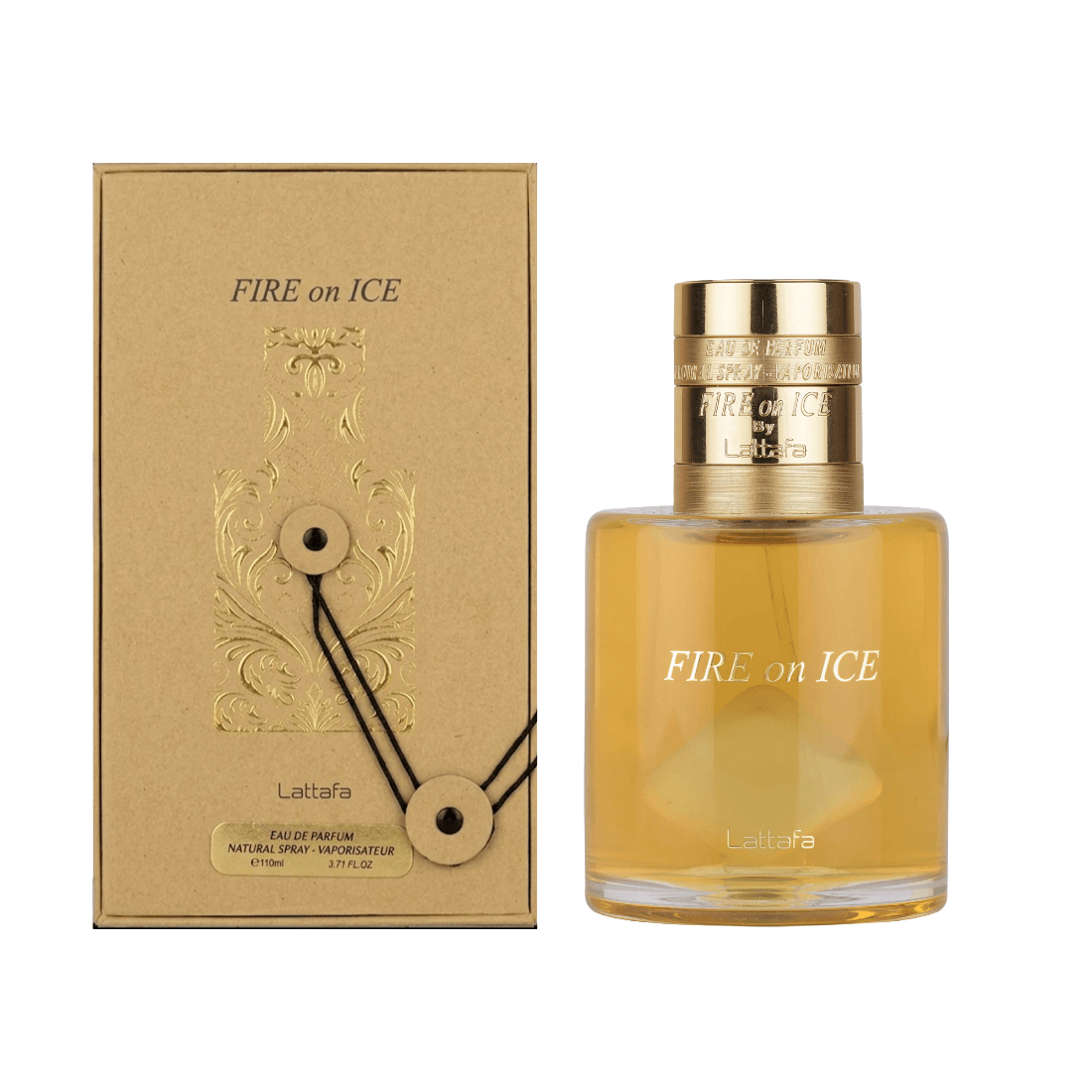 Lattafa Fire On Ice Unisex-Duft mit Kontrast aus Frische und Wärme