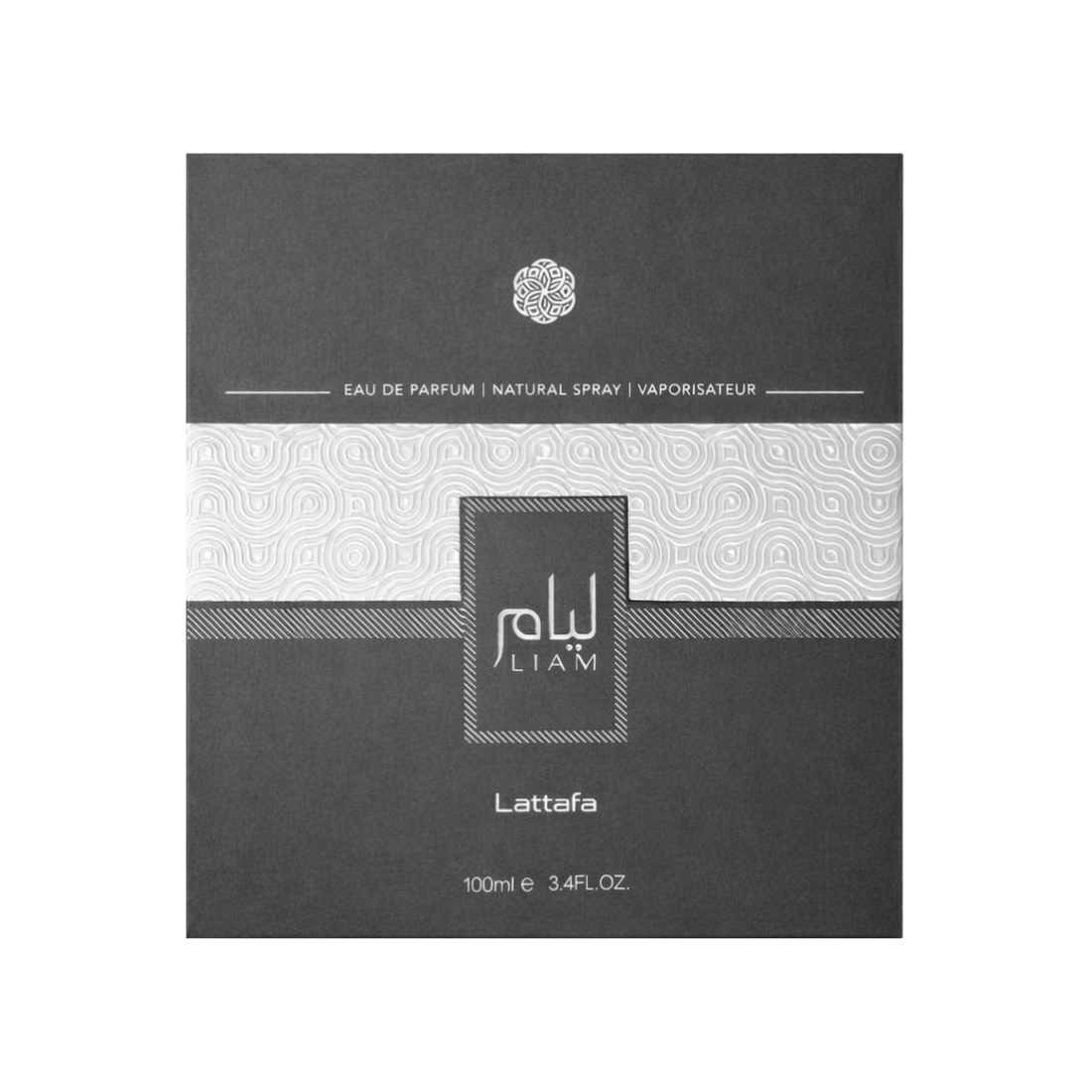 Lattafa Liam Grey arabisches Parfum mit Tee, Feige und Holz