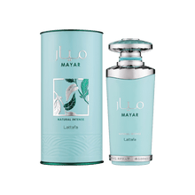 Lattafa Mayar Natural Intense tropischer Damenduft mit Maiglöckchen und Jasmin