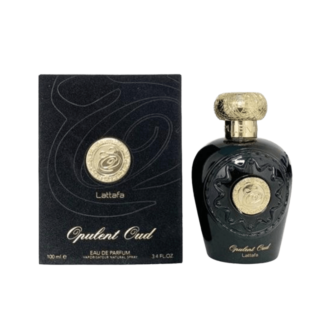 Lattafa Opulent Oud orientalischer Oud Duft mit Rose, Amber und Vanille