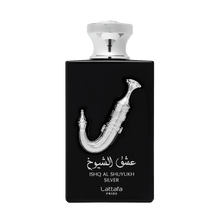 Lattafa Pride Ishq Al Shuyukh Silver mit Zitrus, Leder und Amber