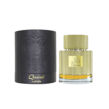 Lattafa Qaa'ed orientalisch-würziger Duft mit Oud, Leder und Amber