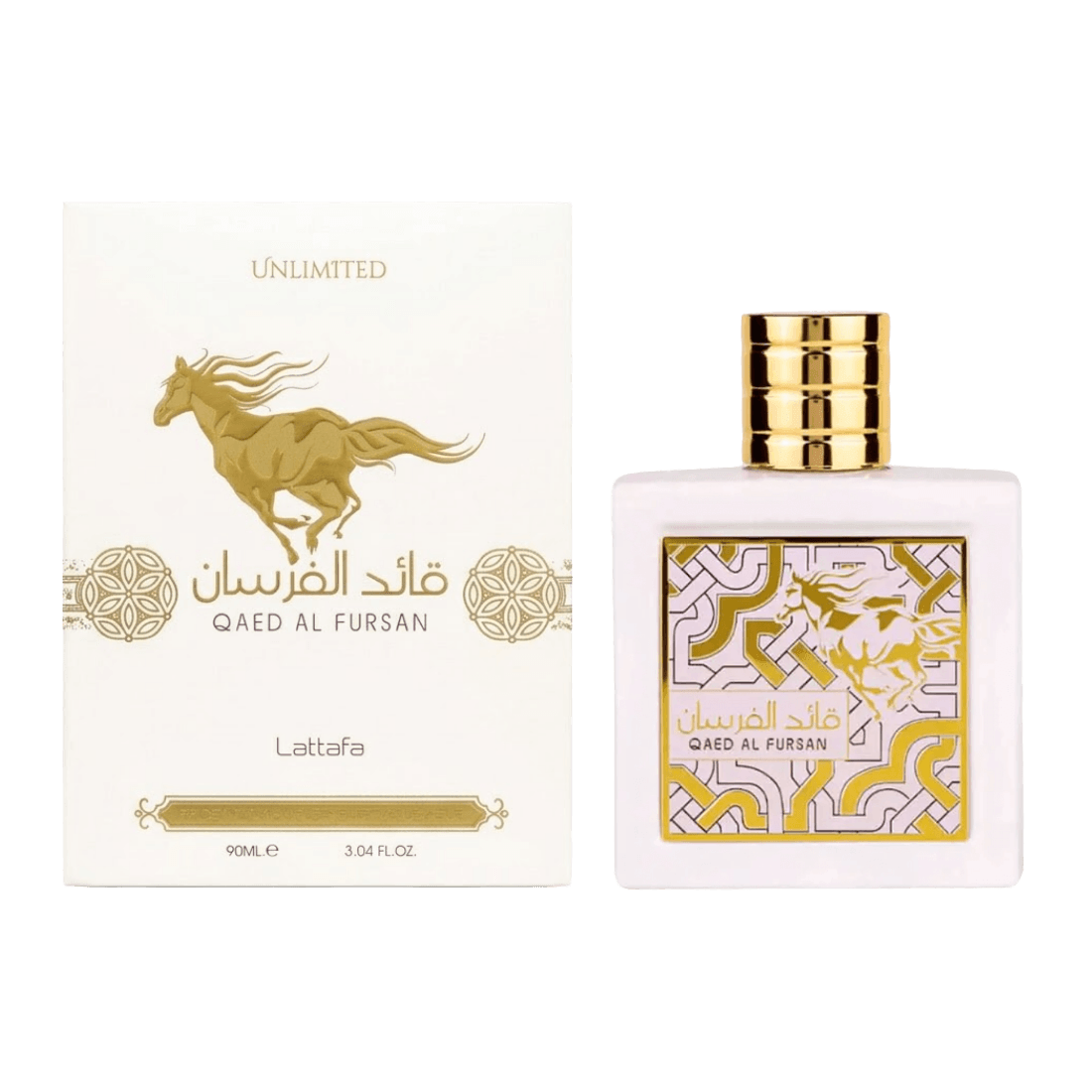 Lattafa Qaed Al Fursan Unlimited cremiger Unisex-Duft mit Jasmin und Ylang-Ylang