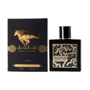 Lattafa Qaed Al Fursan süß-holziger Duft mit Amber, Oud und Vanille