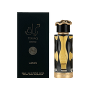 Lattafa Teriaq Intense orientalischer Duft mit Leder, Amber und Vanille
