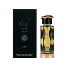 Lattafa Teriaq Intense orientalischer Duft mit Leder, Amber und Vanille