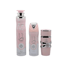 Lattafa Yara 3-Piece Gift Set mit cremigen Yara-Düften