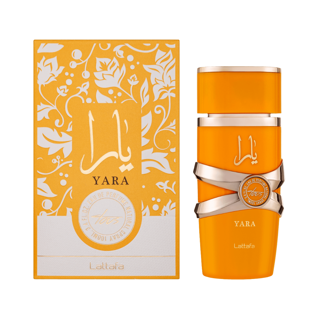 Lattafa Yara Tous tropischer Damenduft mit Jasmin, Heliotrop und Orangeblüte