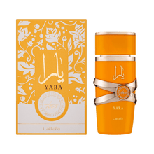 Lattafa Yara Tous tropischer Damenduft mit Jasmin, Heliotrop und Orangeblüte