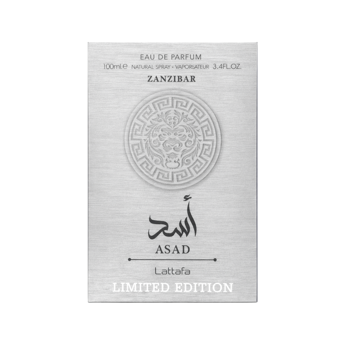 Lattafa Asad Zanzibar Limited Edition Herrenduft mit Amber, Sandelholz und Tonka