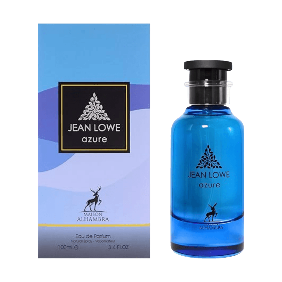 Maison Alhambra Jean Lowe Azure aquatischer Unisex-Duft mit Amber und Holz