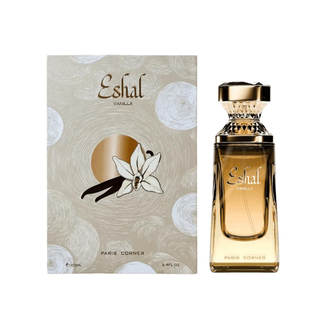 Paris Corner Eshal Vanilla gourmand-warm mit Moschus und weicher Basis