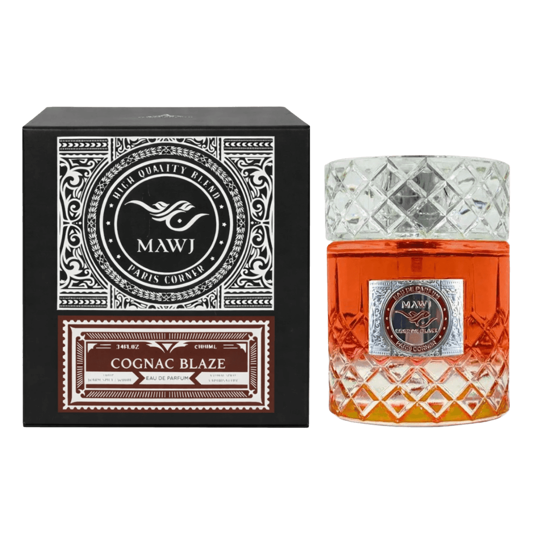 Paris Corner Mawj Cognac Blaze boozy Gourmand mit Vanille und Amber