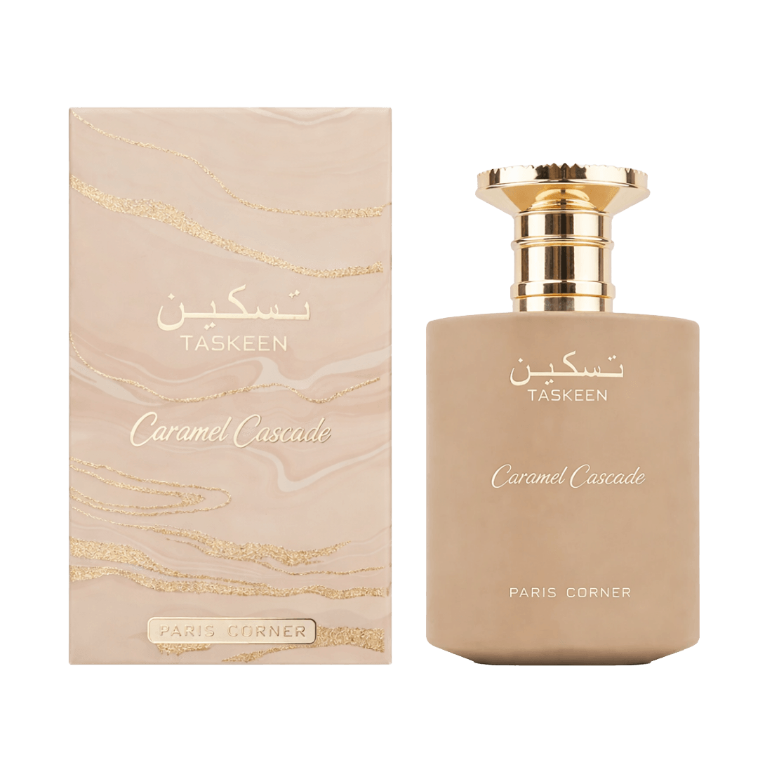 Paris Corner Taskeen Caramel Cascade gourmand-warm mit Dessertcharakter und Moschus