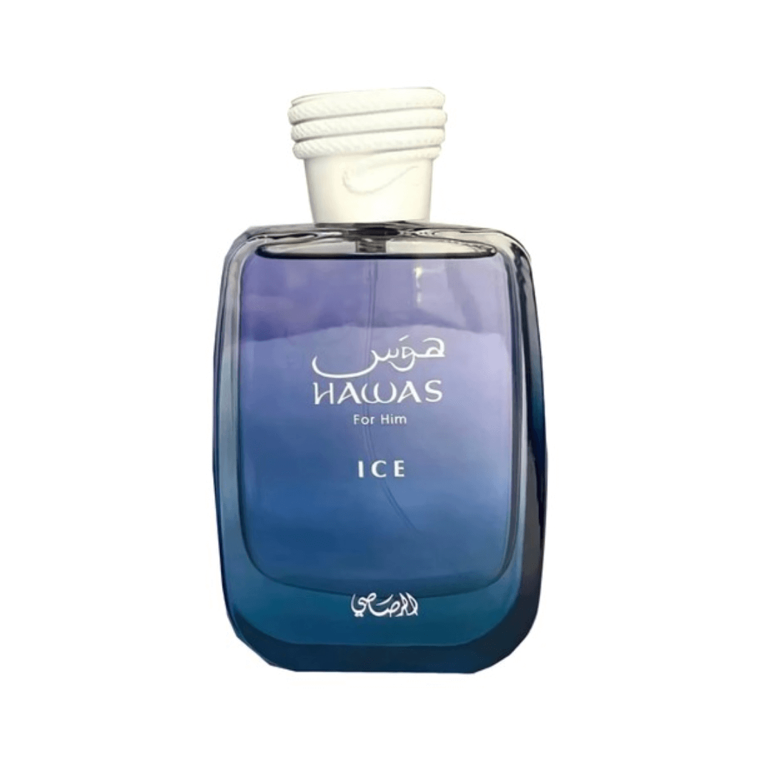 Rasasi Hawas Ice mit Apfel, Bergamotte und gefrorener Frische