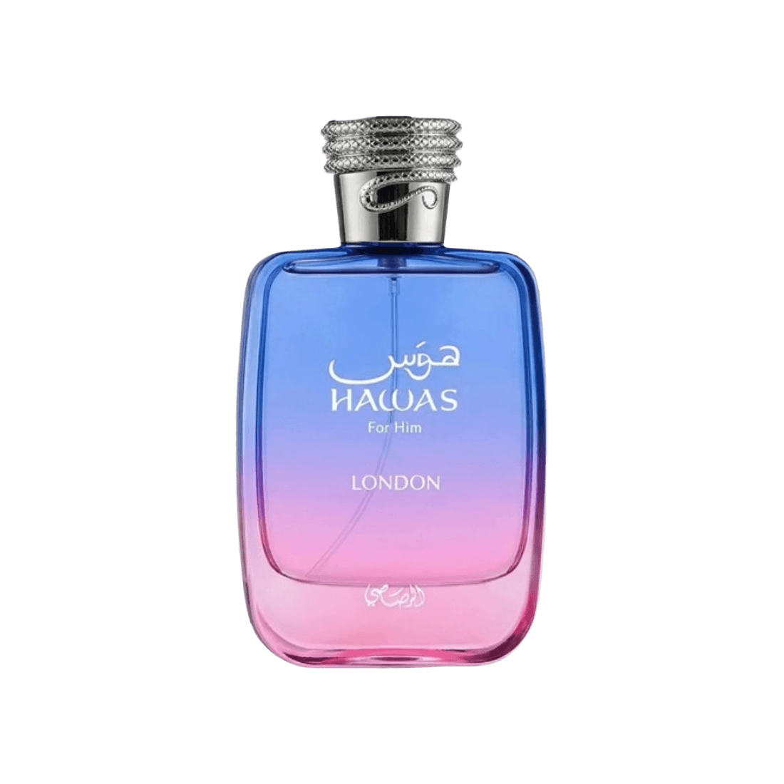 Rasasi Hawas London mit Birne, Safran und Amber als Unisex-Parfum