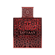 Rayhaan Crimson mit Zimt, rosa Pfeffer und Kardamom als Herrenduft