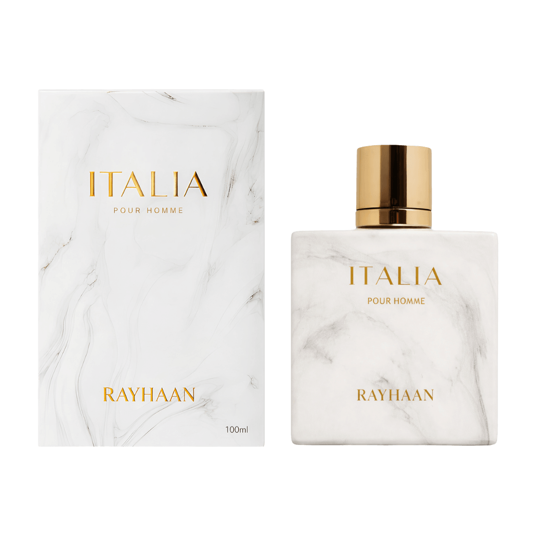 Rayhaan Italia würzig-süß mit Honig, Zimt, Cashmeran und Jasmin