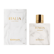 Rayhaan Italia würzig-süß mit Honig, Zimt, Cashmeran und Jasmin
