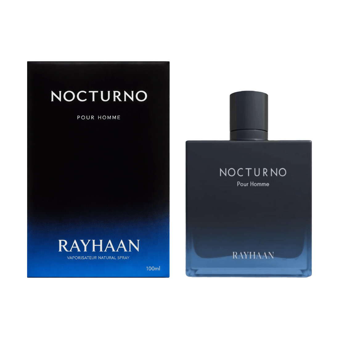 Rayhaan Nocturno intensiver Herrenduft mit Moschus und rauchiger Tiefe