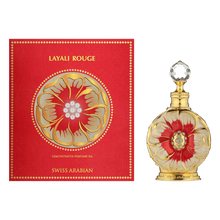Swiss Arabian Layali Rouge fruchtig-blumiger Damenduft mit Rose und Kokos